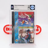3 NINJAS KICK BACK / HOOK (DOUBLE PACK!) - WATA GRADED 9.8 A! NEW & Factory Sealed! (Sega CD)