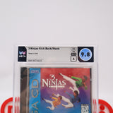3 NINJAS KICK BACK / HOOK (DOUBLE PACK!) - WATA GRADED 9.8 A! NEW & Factory Sealed! (Sega CD)
