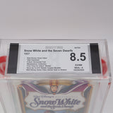 SNOW WHITE AND THE SEVEN DWARFS - BECKETT GRADED 8.5 A! NEW & Factory Sealed with Authentic H-Overlap Seam! (VHS)