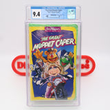 THE GREAT MUPPET CAPER - CGC GRADED 9.4 A+! NEW & Factory Sealed! (VHS)
