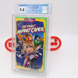 THE GREAT MUPPET CAPER - CGC GRADED 9.4 A+! NEW & Factory Sealed! (VHS)