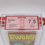 STAR WARS: EWOKS VOLUME 1 - BECKETT GRADED 7.5 B! NEW & Factory Sealed with Authentic V-Overlap Seam! (VHS)