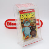 STAR WARS: EWOKS VOLUME 1 - BECKETT GRADED 7.5 B! NEW & Factory Sealed with Authentic V-Overlap Seam! (VHS)