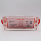 STAR WARS: EWOKS VOLUME 1 - BECKETT GRADED 7.5 B! NEW & Factory Sealed with Authentic V-Overlap Seam! (VHS)