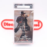 WYATT EARP DOUBLE VHS SET! IGS GRADED 8.0 BOX & 7.5 SEAL! NEW & Factory Sealed with Authentic V-Overlap Seam! (VHS)