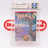 #718 - TROLLS ON TREASURE ISLAND (Purple Hair Variant) - WATA GRADED 6.0 B (NES Nintendo) - THE DISCOUNTGAMES COLLECTION
