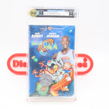 MICHAEL JORDAN in SPACE JAM + Collector Coin! IGS GRADED 8 BOX & 8 SEAL! NEW & Factory Sealed with Authentic H-Overlap Seam! (VHS)