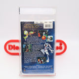 MICHAEL JORDAN in SPACE JAM + Collector Coin! IGS GRADED 8 BOX & 8 SEAL! NEW & Factory Sealed with Authentic H-Overlap Seam! (VHS)