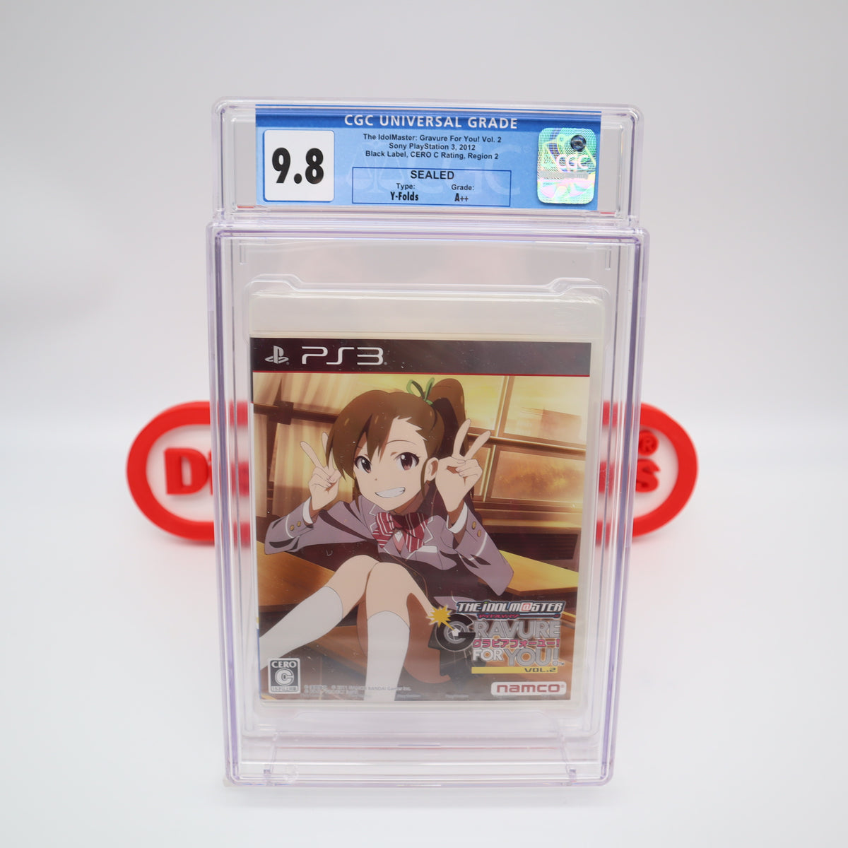 THE IDOLMASTER: GRAVURE FOR YOU! Vol 2 - CGC GRADED 9.8 A++