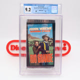 JOHN WAYNE in RIO GRANDE - CGC GRADED 9.2 A+! NEW & Factory Sealed with Authentic V-Overlap Seam! (VHS)