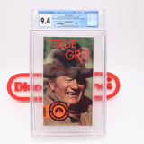 JOHN WAYNE in TRUE GRIT - CGC GRADED 9.4 A+! NEW & Factory Sealed with Authentic V-Overlap Seam! (VHS)