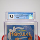 WALT DISNEY'S HERCULES - CGC GRADED 9.6 A+! NEW & Factory Sealed with Authentic H-Overlap Seam! (VHS)