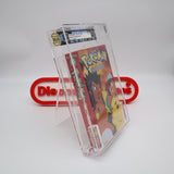 POKEMON: THUNDER SHOCK - IGS GRADED 6.0 BOX & 6.0 SEAL! NEW & Factory Sealed with Authentic H-Overlap Seam! (VHS)