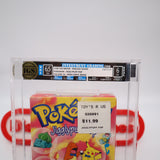 POKEMON: JIGGLYPUFF POP - IGS GRADED 6.5 BOX & 6.0 SEAL! NEW & Factory Sealed with Authentic H-Overlap Seam! (VHS)