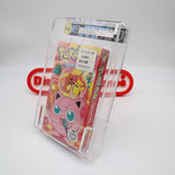 POKEMON: JIGGLYPUFF POP - IGS GRADED 6.5 BOX & 6.0 SEAL! NEW & Factory Sealed with Authentic H-Overlap Seam! (VHS)