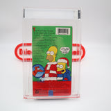THE SIMPSONS: CHRISTMAS SPECIAL - IGS GRADED 7.0 BOX & 7.0 SEAL! NEW & Factory Sealed with Authentic V-Overlap Seam! (VHS)