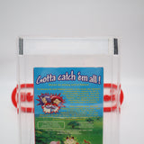 POKEMON: I CHOOSE YOU! PIKACHU! IGS GRADED 7.0 BOX & 7.0 SEAL! NEW & Factory Sealed with Authentic H-Overlap Seam! (VHS)