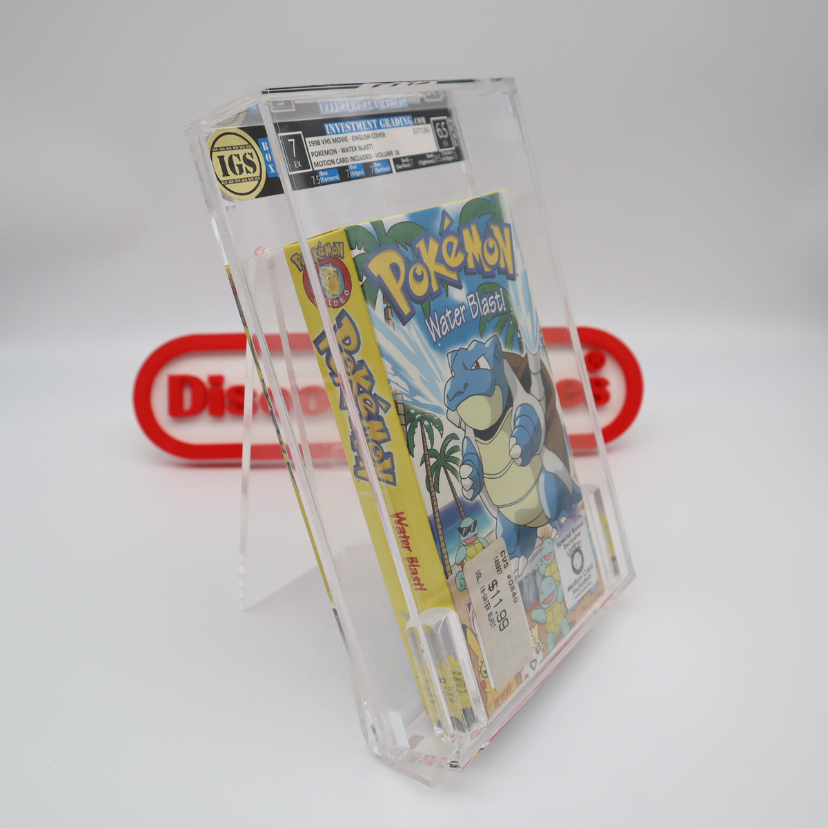 POKEMON: WATER BLAST! IGS GRADED 7.0 BOX & 6.5 SEAL! NEW & Factory