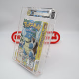POKEMON: WATER BLAST! IGS GRADED 7.0 BOX & 6.5 SEAL! NEW & Factory Sealed with Authentic H-Overlap Seam! (VHS)