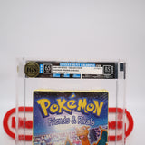 POKEMON: FRIENDS & RIVALS - IGS GRADED 6.5 BOX & 8.5 SEAL! NEW & Factory Sealed with Authentic V-Overlap Seam! (VHS)