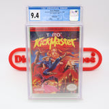 #346 - KICK MASTER - CGC GRADED 9.4 A+ (NES Nintendo) - THE DISCOUNTGAMES COLLECTION