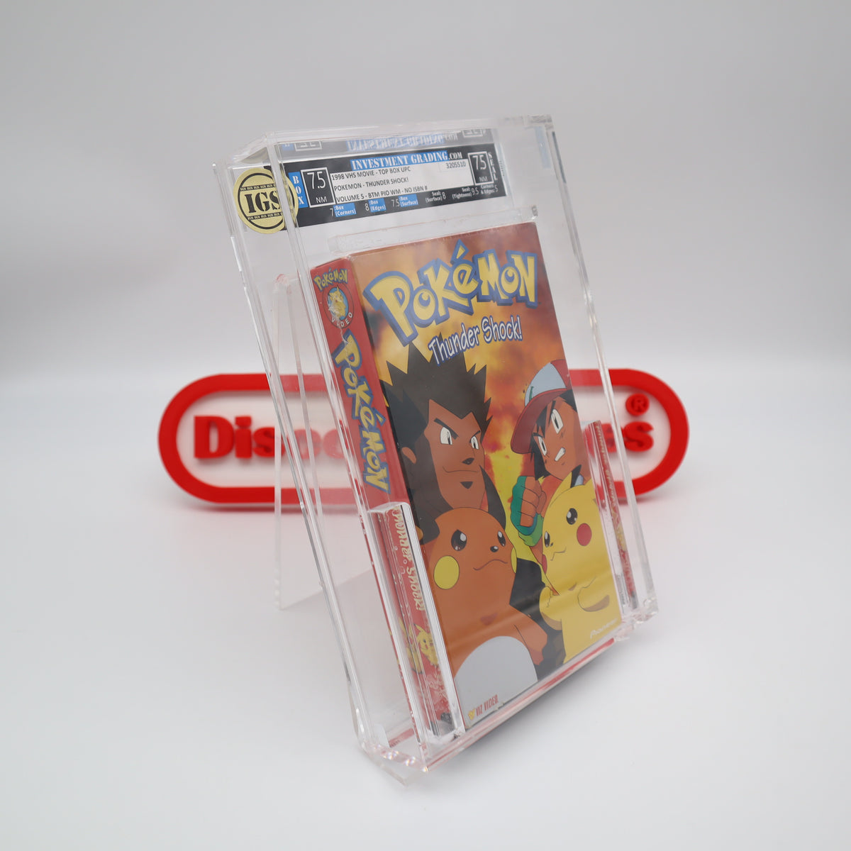 POKEMON: THUNDER SHOCK! IGS GRADED 7.5 BOX & 7.5 SEAL! NEW
