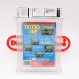#672 - TECMO CUP SOCCER GAME- WATA GRADED 8.5 B (NES Nintendo) - THE DISCOUNTGAMES COLLECTION