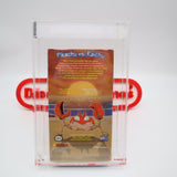 POKEMON: THUNDER SHOCK! IGS GRADED 7.5 BOX & 7.5 SEAL! NEW & Factory Sealed with Authentic H-Overlap Seam! (VHS)