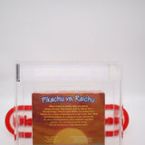 POKEMON: THUNDER SHOCK! IGS GRADED 7.5 BOX & 7.5 SEAL! NEW & Factory Sealed with Authentic H-Overlap Seam! (VHS)