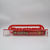 POKEMON: THUNDER SHOCK! IGS GRADED 7.5 BOX & 7.5 SEAL! NEW & Factory Sealed with Authentic H-Overlap Seam! (VHS)