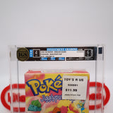 POKEMON: JIGGLYPUFF POP - IGS GRADED 4.0 BOX & 6.0 SEAL! NEW & Factory Sealed with Authentic H-Overlap Seam! (VHS)