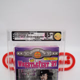 WWF WRESTLEFEST '97 - UNDERTAKER - VGA GRADED 85+ NM+ GOLD! NEW & Factory Sealed with Authentic V-Overlap Seam! (VHS)