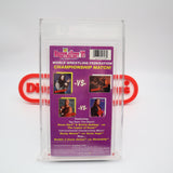 WWF WRESTLEFEST '97 - UNDERTAKER - VGA GRADED 85+ NM+ GOLD! NEW & Factory Sealed with Authentic V-Overlap Seam! (VHS)