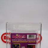 WWF WRESTLEFEST '97 - UNDERTAKER - VGA GRADED 85+ NM+ GOLD! NEW & Factory Sealed with Authentic V-Overlap Seam! (VHS)