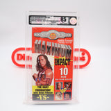 WWF MAXIMUM IMPACT 1997 BRETT HART - VGA GRADED 85 NM+ ARCHIVAL! NEW & Factory Sealed with Authentic V-Overlap Seam! (VHS)