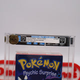 POKEMON: PSYCHIC SURPRISE - IGS GRADED 7.5 BOX & 6.5 SEAL! NEW & Factory Sealed with Authentic H-Overlap Seam! (VHS)