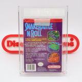 #610 - SNAKE RATTLE N ROLL - VGA GRADED 85 NM+ (NES Nintendo) - THE DISCOUNTGAMES COLLECTION