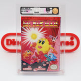 #458 - MS. PAC-MAN (Namco) - VGA GRADED 85+ NM+ (NES Nintendo) - THE DISCOUNTGAMES COLLECTION