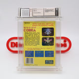 #450 - MISSION COBRA - WATA GRADED 9.2 A++ (NES Nintendo) - THE DISCOUNTGAMES COLLECTION