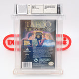 #665b - TABOO: THE SIXTH SENSE - WATA GRADED 9.6 A++ (NES Nintendo) - THE DISCOUNTGAMES COLLECTION