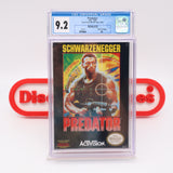 #512 - PREDATOR - CGC GRADED 9.2 A+ (NES Nintendo) - THE DISCOUNTGAMES COLLECTION