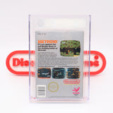 #434 - METROID (No Rev-A, Hangtab, Round SOQ) - VGA GRADED 80 NM QUALIFIED (NES Nintendo) - THE DISCOUNTGAMES COLLECTION