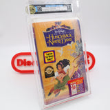 DISNEY'S THE HUNCHBACK OF NOTRE DAME - IGS GRADED 8.5 BOX & 8 SEAL! NEW & Factory Sealed with Authentic H-Overlap Seam! (VHS)