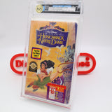 DISNEY'S THE HUNCHBACK OF NOTRE DAME - IGS GRADED 8.5 BOX & 8 SEAL! NEW & Factory Sealed with Authentic H-Overlap Seam! (VHS)