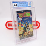 THE WIZARD - MARIO BROS 3 MOVIE/FRED SAVAGE - CGC GRADED 9.2 A+! NEW & Factory Sealed with Authentic V-Overlap Seam! (VHS)
