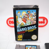 SUPER MARIO BROS. BROTHERS 1 - EUROPEAN VERSION - COMPLETE! Cleaned & Tested! (NES Nintendo)