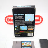 SUPER MARIO BROS. BROTHERS 1 - EUROPEAN VERSION - COMPLETE! Cleaned & Tested! (NES Nintendo)