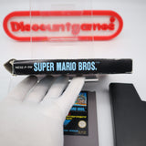 SUPER MARIO BROS. BROTHERS 1 - EUROPEAN VERSION - COMPLETE! Cleaned & Tested! (NES Nintendo)