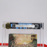 ROMANCING THE STONE - IGS GRADED 8 BOX & 7.5 SEAL! NEW & Factory Sealed with Authentic H-Overlap Seam! (VHS)