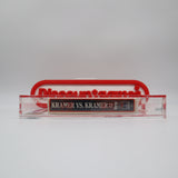 KRAMER VS KRAMER - IGS GRADED 9.0 BOX & 9.5 SEAL! NEW & Factory Sealed with Authentic V-Overlap Seam! (BETA, Like VHS)